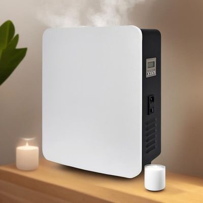 Peaceful Environment Commercial 5000m3 Metal Aroma Diffuser W32*D16*H39.5cm Lay Flat/Wall-mounted Less Than 35dB Noise Level