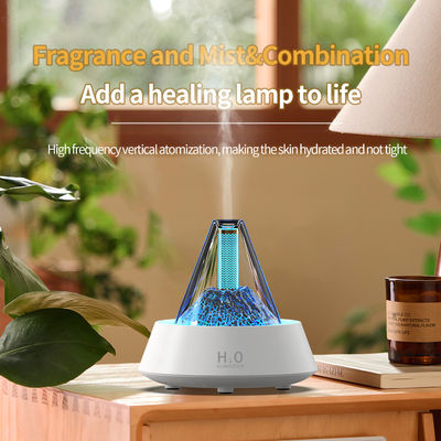 Lava Aromatherapie Vlam Brandbevochtiger 0.7kg 80ml Met 7 Kleuren Led Licht