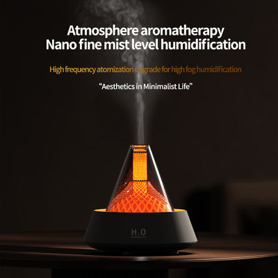 Aromatherapie Vuurvlambevochtiger met automatische uitschakeling en minder dan 35 dB geluidsniveau