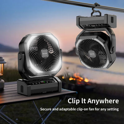 Socool ventilator noodstroomvoorziening ventilator afstandsbediende oscillerende ventilator oplaadbare buitenkamperventilator