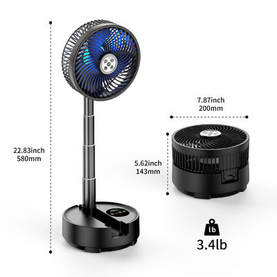 Socool ventilator 20000mAh Indoor en Outdoor Camping ventilator 9e snelheid 8h Timing USB noodstroomtoevoer Verstelbare vouw tafelventilator