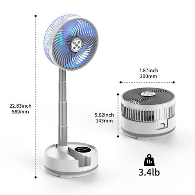 Socool ventilator 20000mAh 9e snelheid Kleuren scherm 8h Timing vouw ventilator USB nood stroomvoorziening opladen Type-C LED verstelbare tafel ventilator