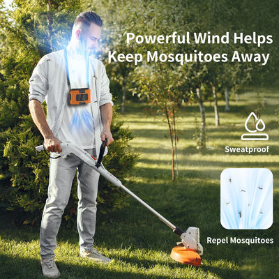 Socool ventilator 20000mAh Draagbare 20000mAh USB noodstroomtoevoer Clip Waist ventilator Multifunctionele draagbare ventilatoren